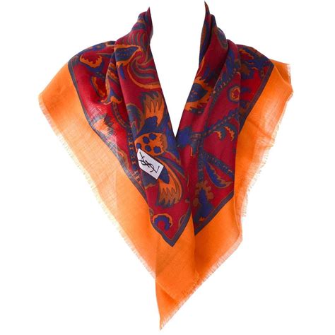 yves saint laurent scarf sale|ysl scarf wool.